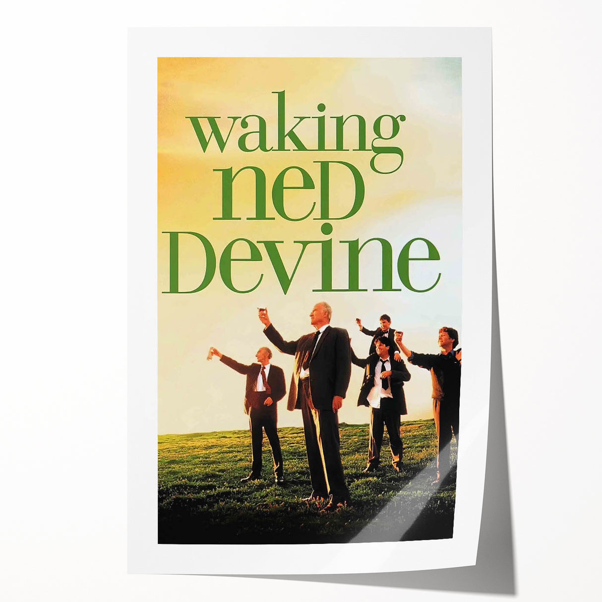1990s Vintage Movie Poster – Classic 90s Comedy Drama Film Art