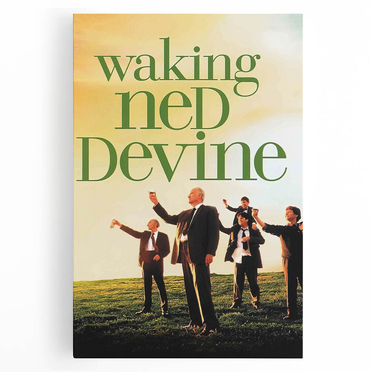 1990s Vintage Movie Poster – Classic 90s Comedy Drama Film Art