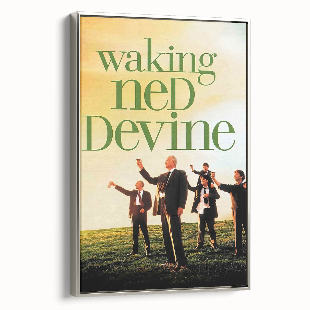 1990s Vintage Movie Poster – Classic 90s Comedy Drama Film Art