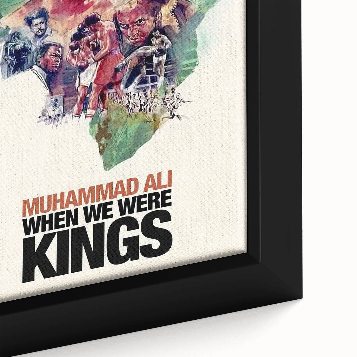 1990s Vintage Movie Poster – Classic 90s Sports Documentary Art