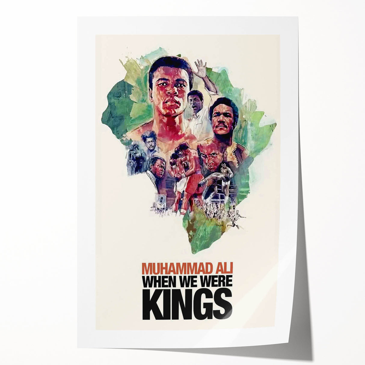 1990s Vintage Movie Poster – Classic 90s Sports Documentary Art