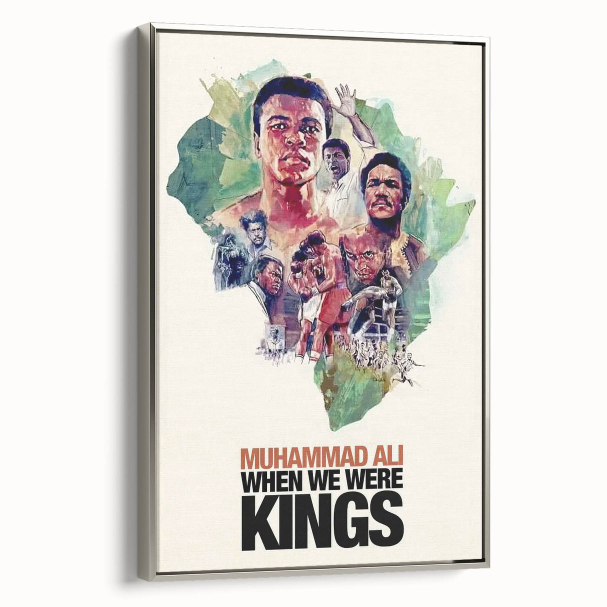 1990s Vintage Movie Poster – Classic 90s Sports Documentary Art