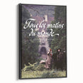 1990s Vintage Movie Poster - Classic 90s Film Art - Tous les Matins du Monde