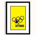 1990s Vintage Movie Poster – Classic 90s Film Art of One Day in September