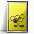 1990s Vintage Movie Poster – Classic 90s Film Art of One Day in September