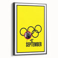 1990s Vintage Movie Poster – Classic 90s Film Art of One Day in September