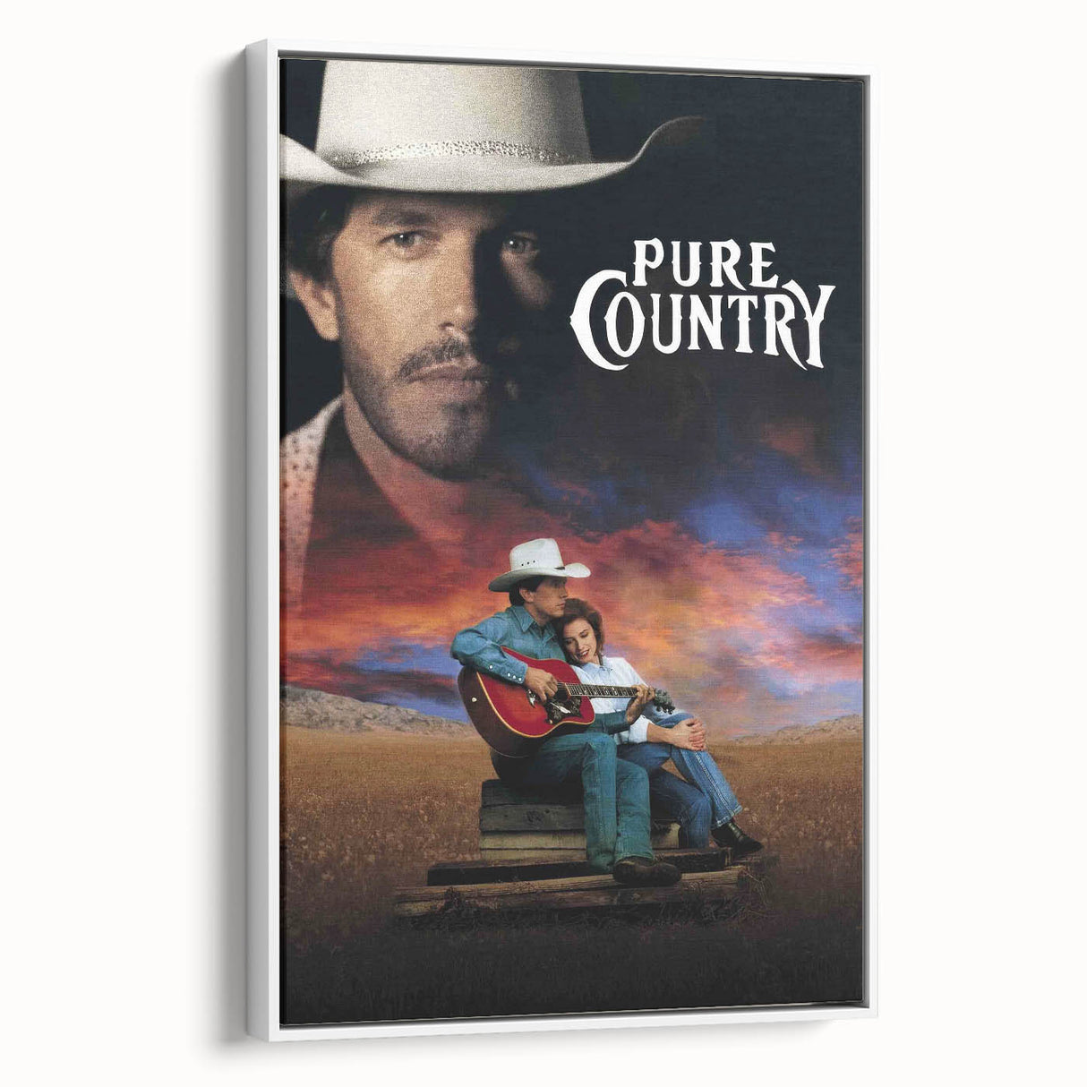 1990s Vintage Movie Poster – Classic 90s Film Art of Pure Country