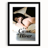 1990s Vintage Movie Poster - Classic 90s Film Art - Un Cœur en Hiver