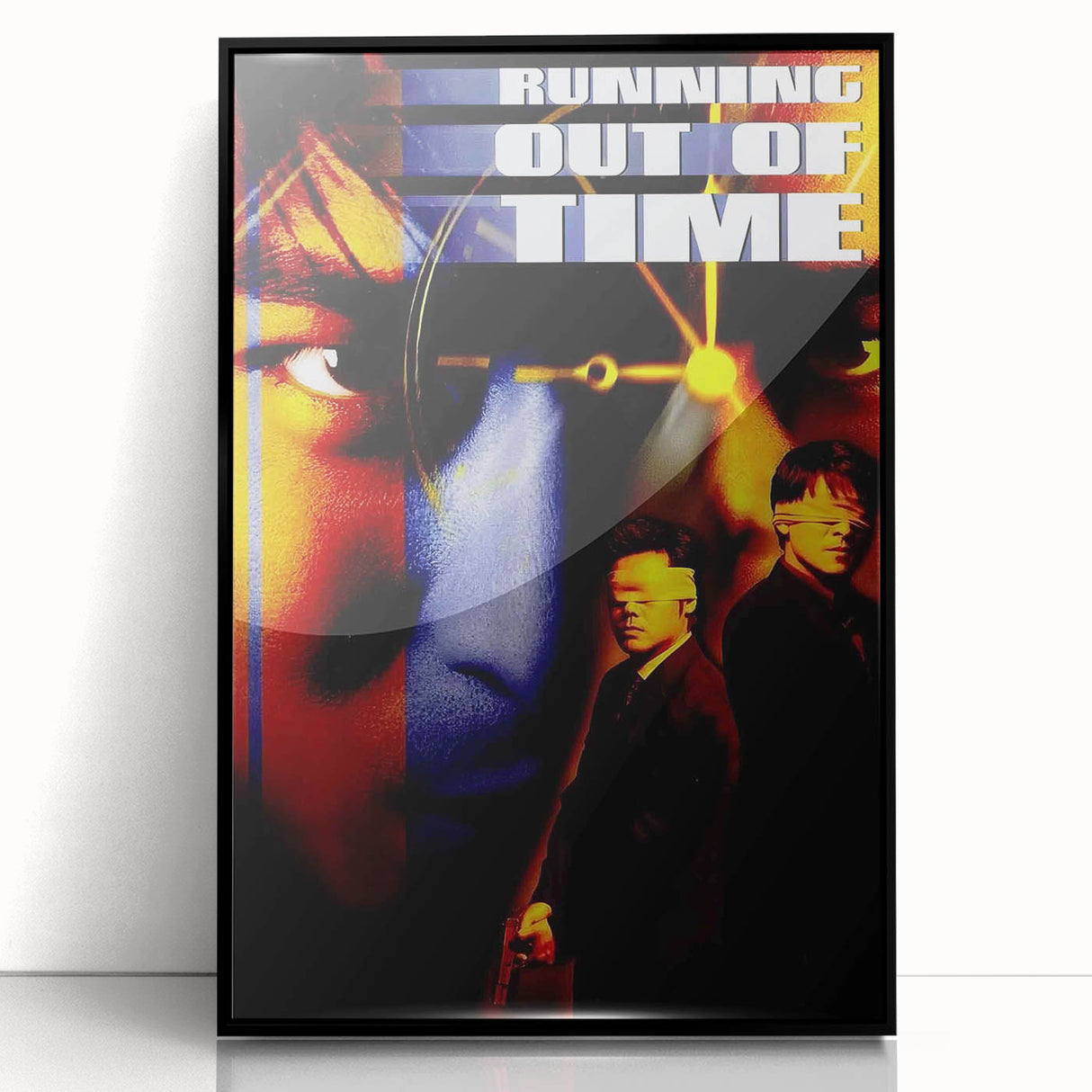 Running Out of Time 1990s Vintage Movie Poster | Classic 90s Film Art