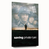 Saving Private Ryan 1990s Vintage Movie Poster | Classic 90s Film Art