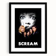 Scream 1990s Vintage Movie Poster | Classic 90s Film Art