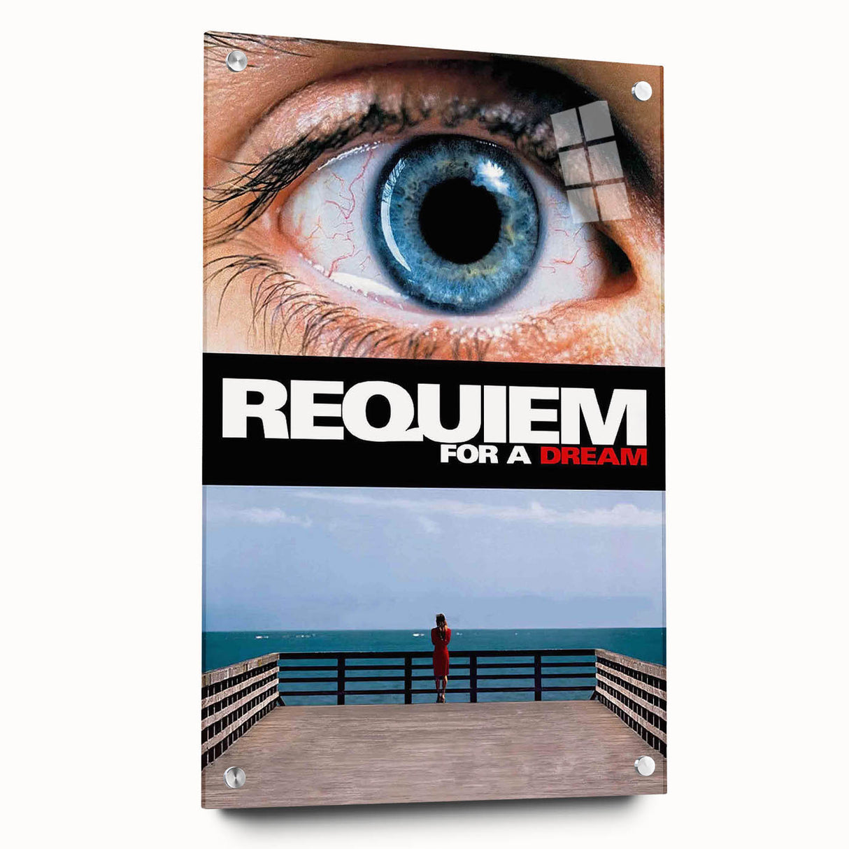Requiem for a Dream 2000s Vintage Movie Poster Wall Art Print