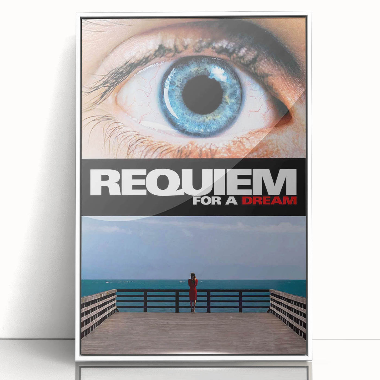 Requiem for a Dream 2000s Vintage Movie Poster Wall Art Print