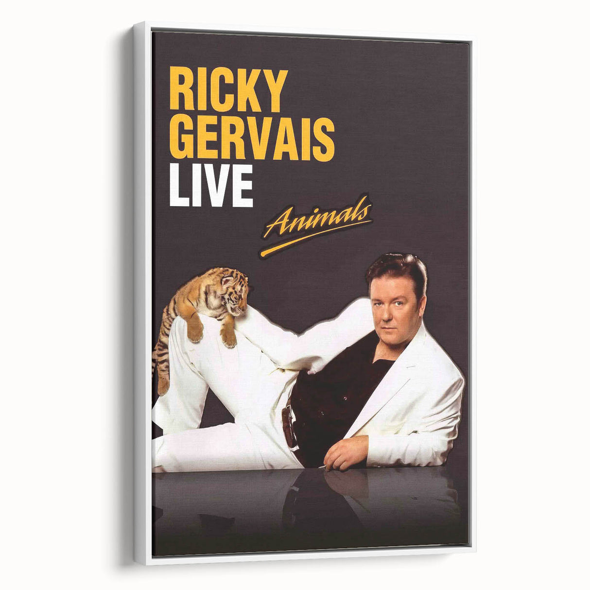 Classic 2000s Film Art - Ricky Gervais Live Animals Movie Poster