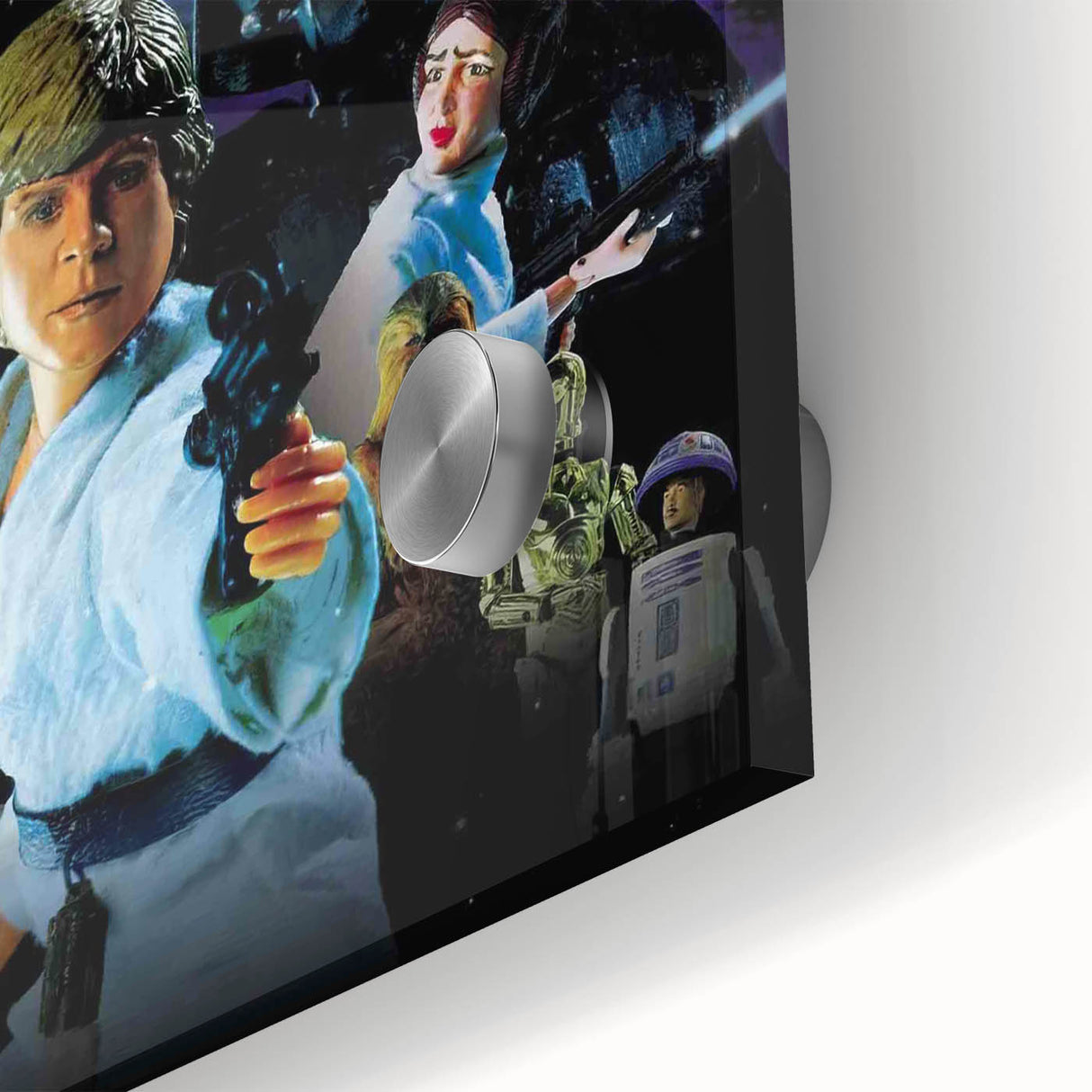 Classic 2000s Film Art - Robot Chicken Star Wars Poster
