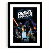 Classic 2000s Film Art - Robot Chicken Star Wars Poster
