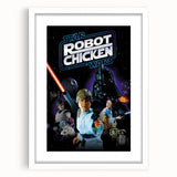 Classic 2000s Film Art - Robot Chicken Star Wars Poster