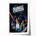 Classic 2000s Film Art - Robot Chicken Star Wars Poster