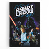 Classic 2000s Film Art - Robot Chicken Star Wars Poster
