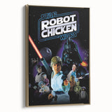 Classic 2000s Film Art - Robot Chicken Star Wars Poster