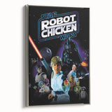 Classic 2000s Film Art - Robot Chicken Star Wars Poster
