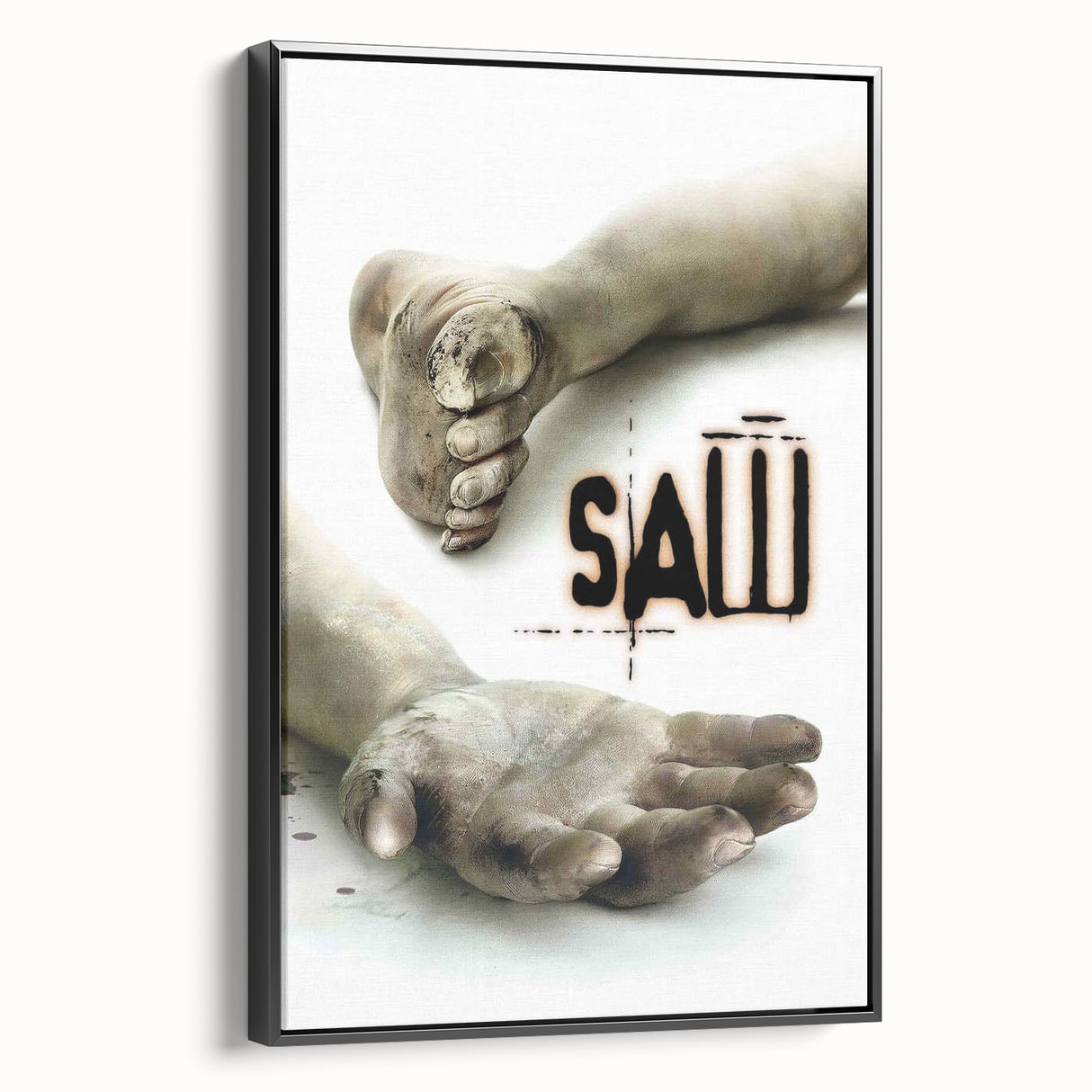 Classic 2000s Film Art - Vintage SAW Movie Poster Horror Wall Print