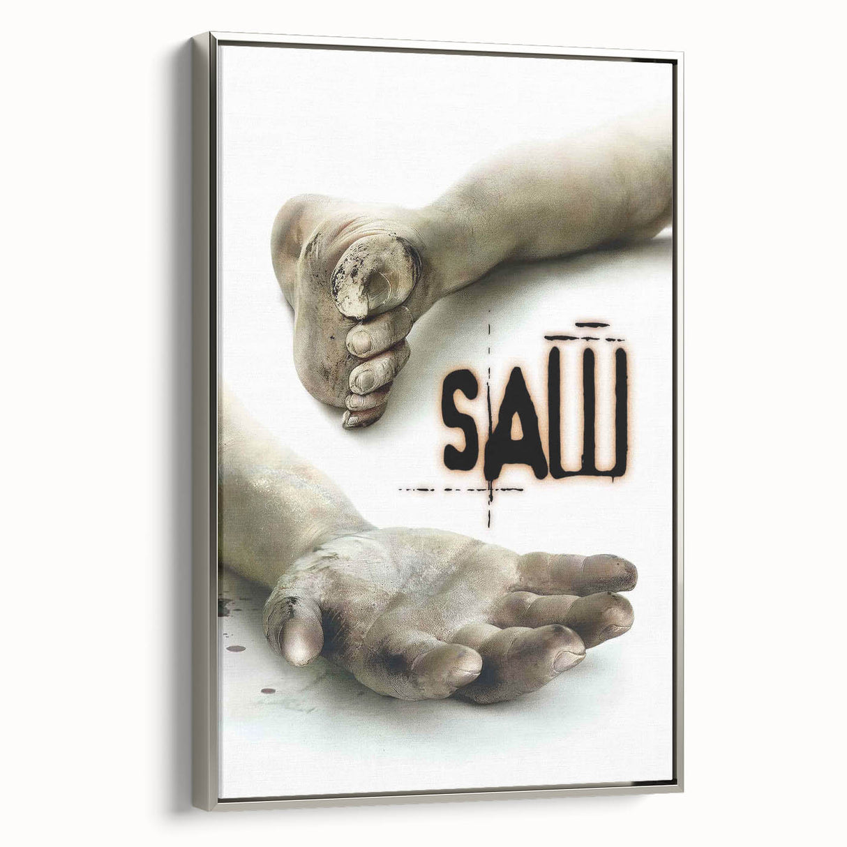 Classic 2000s Film Art - Vintage SAW Movie Poster Horror Wall Print