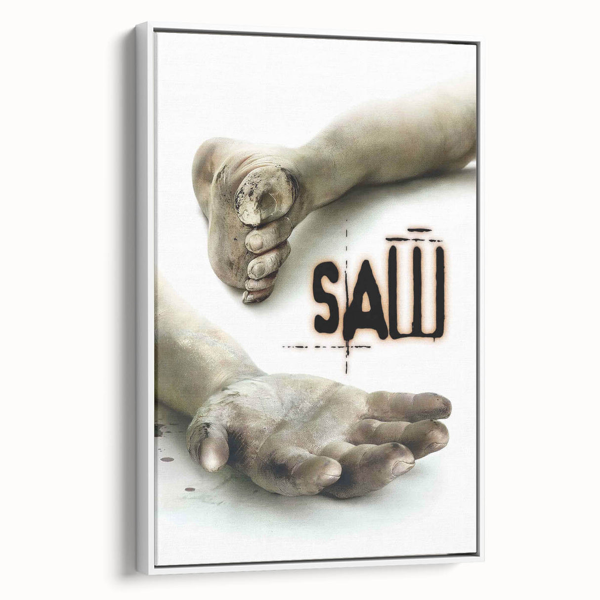 Classic 2000s Film Art - Vintage SAW Movie Poster Horror Wall Print