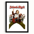 Retro 2000s Cinema Posters - School of Rock Vintage Movie Art