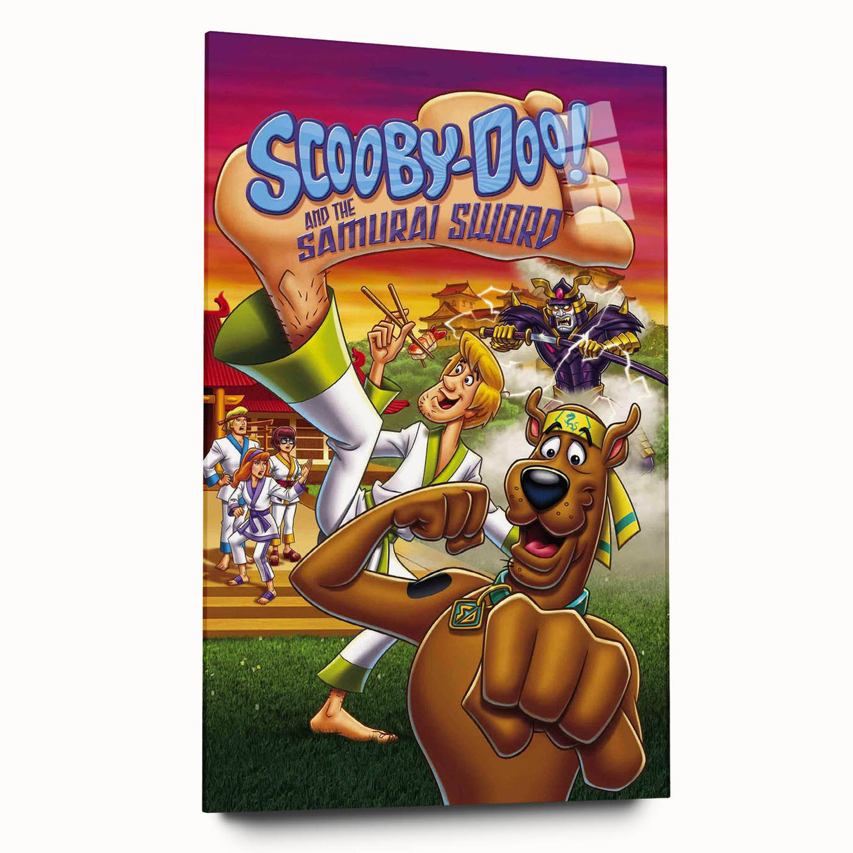 2000s Vintage Movie Posters - Scooby-Doo Samurai Sword Wall Art