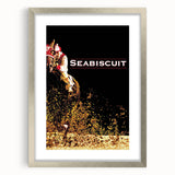 Iconic 2000s Movie Posters - Seabiscuit Vintage Racing Film Art