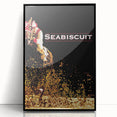 Iconic 2000s Movie Posters - Seabiscuit Vintage Racing Film Art