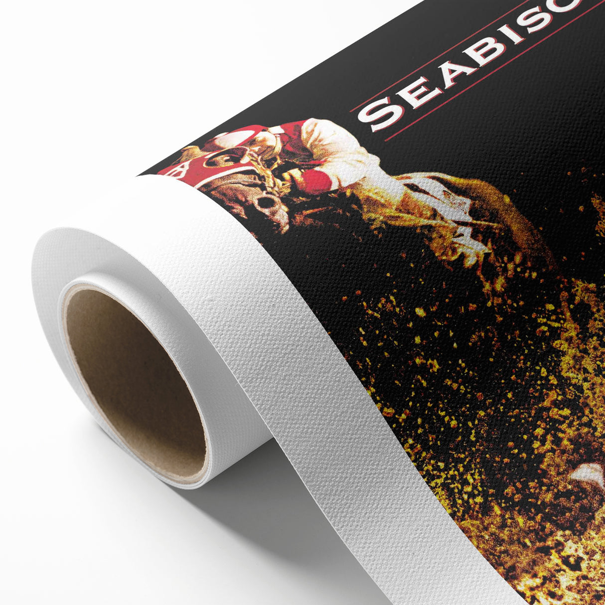 Iconic 2000s Movie Posters - Seabiscuit Vintage Racing Film Art