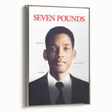 2000s Vintage Movie Posters - Seven Pounds Emotional Film Art
