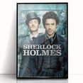 2000s Vintage Movie Posters - Sherlock Holmes Mystery Film Art