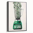 2010s Movie Poster Art - Betting on Zero Retro Vintage Film Print