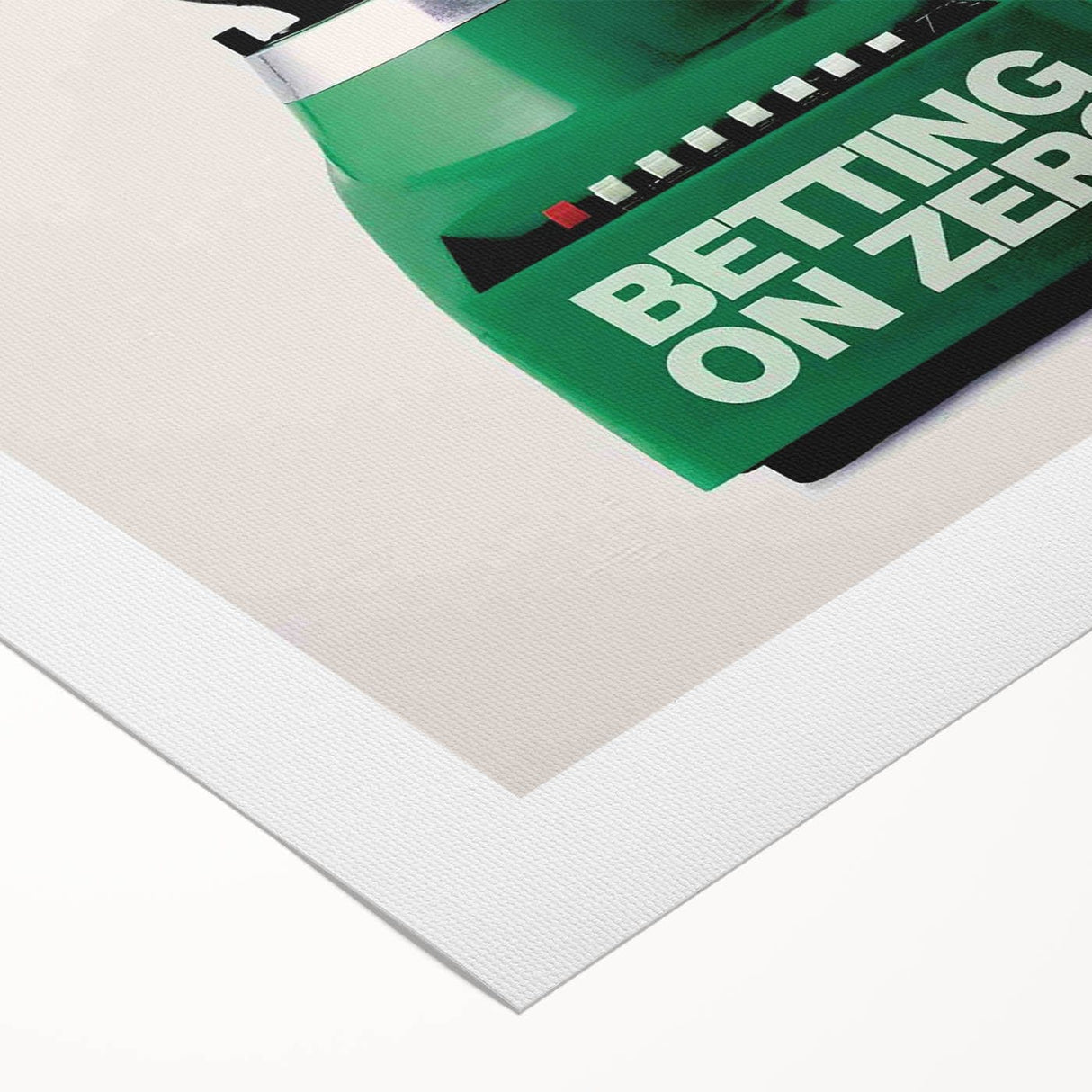 2010s Movie Poster Art - Betting on Zero Retro Vintage Film Print