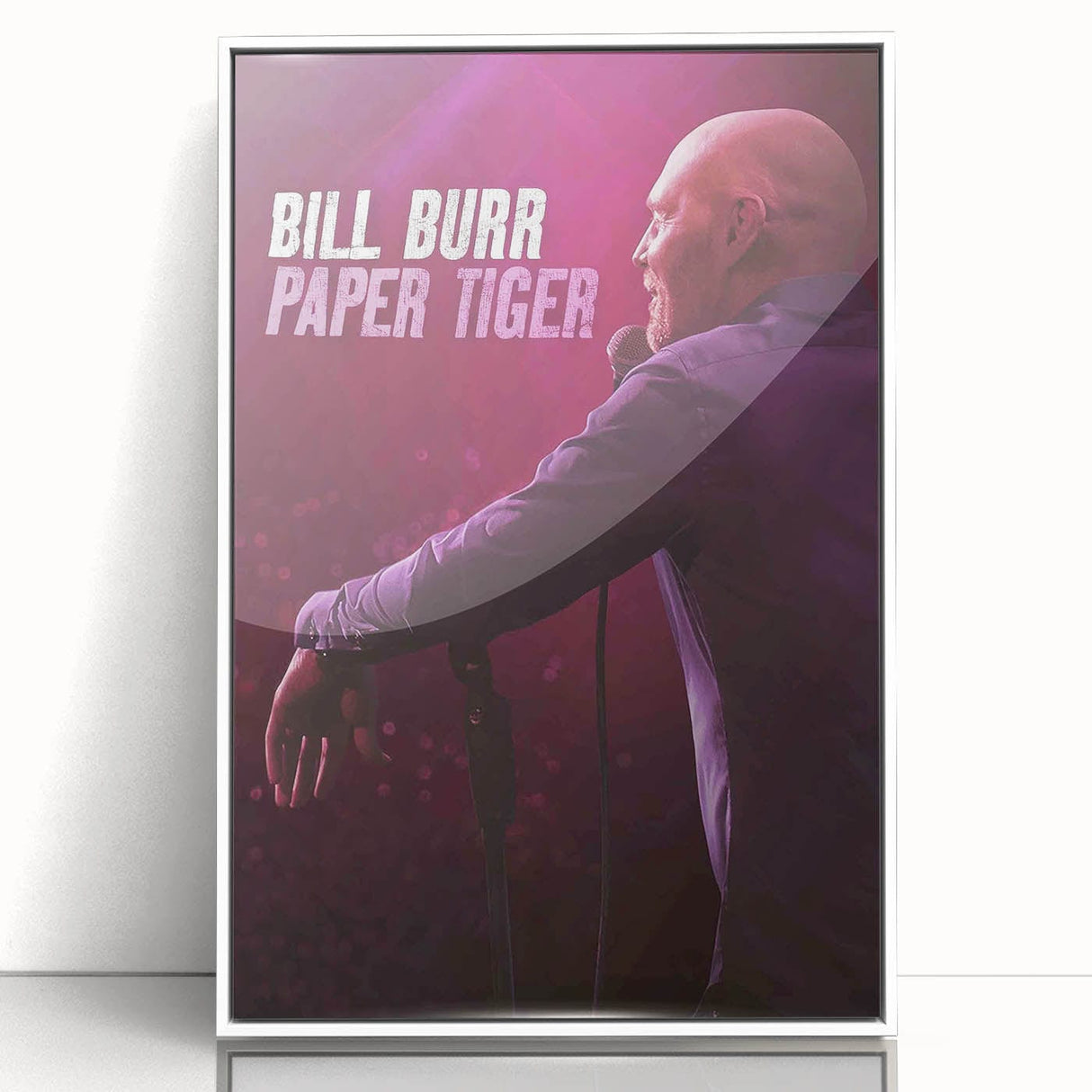 2010s Movie Poster Art - Bill Burr Paper Tiger Vintage Film Print