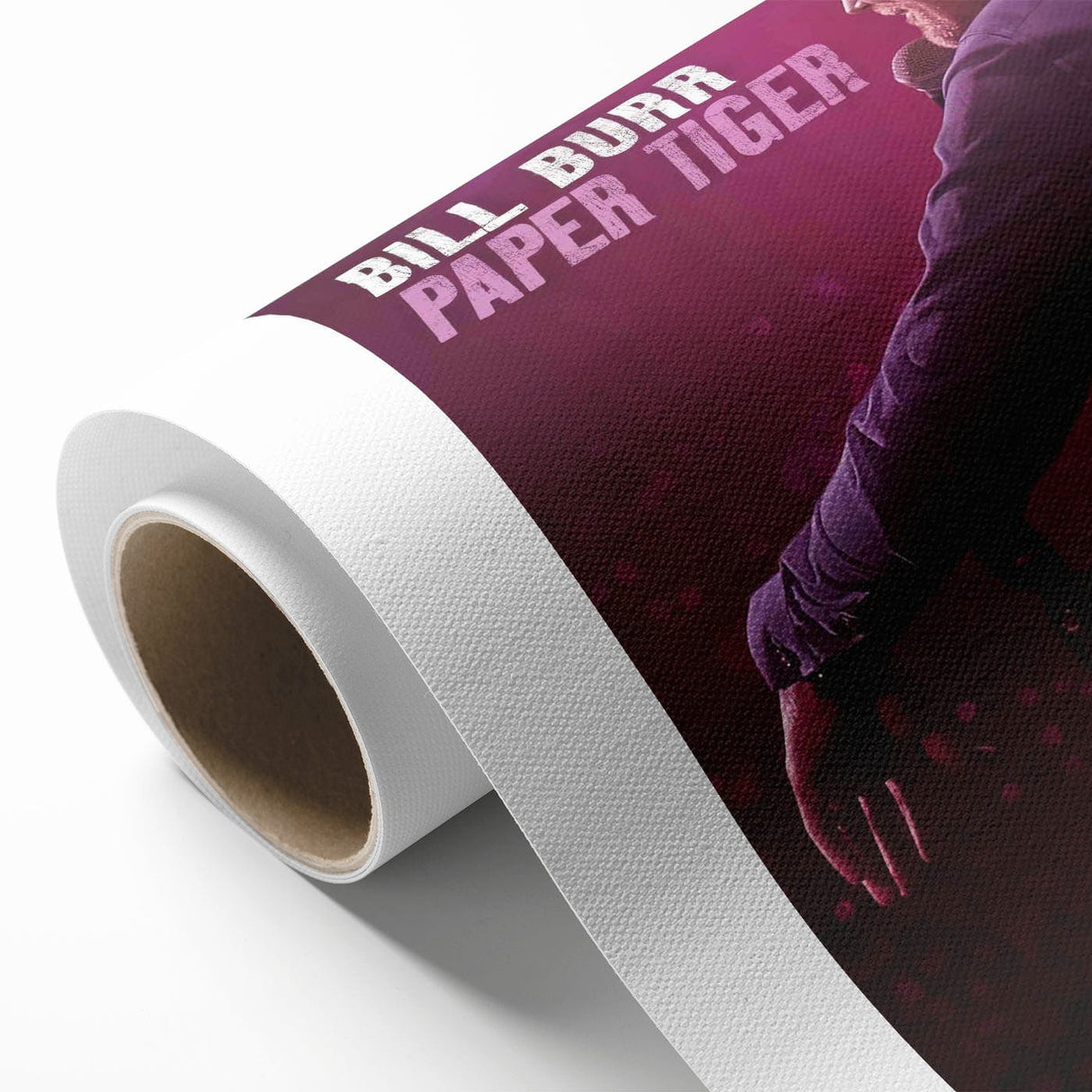 2010s Movie Poster Art - Bill Burr Paper Tiger Vintage Film Print