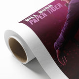 2010s Movie Poster Art - Bill Burr Paper Tiger Vintage Film Print