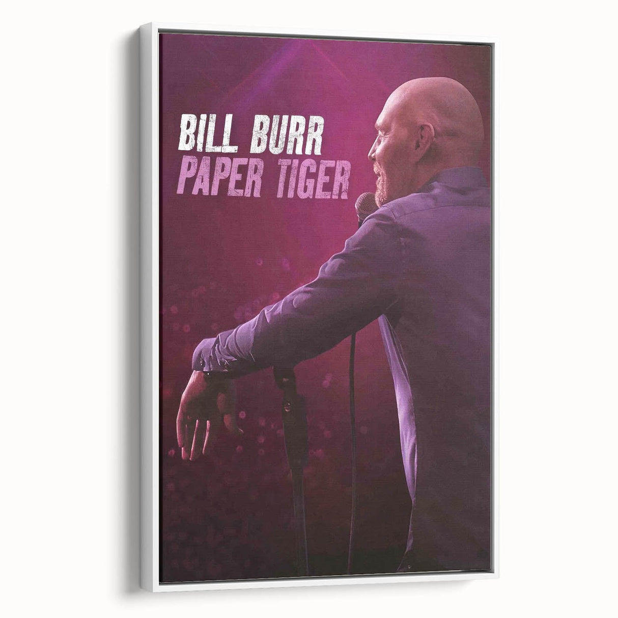 2010s Movie Poster Art - Bill Burr Paper Tiger Vintage Film Print
