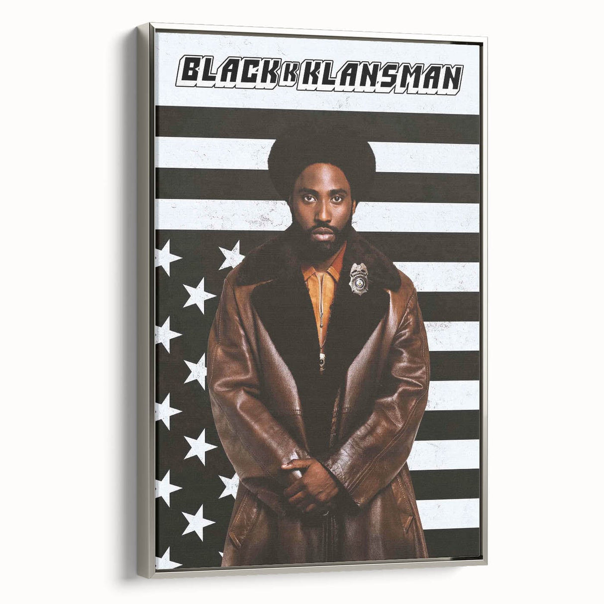 2010s Movie Poster Art - BlacKkKlansman Retro Vintage Film Print
