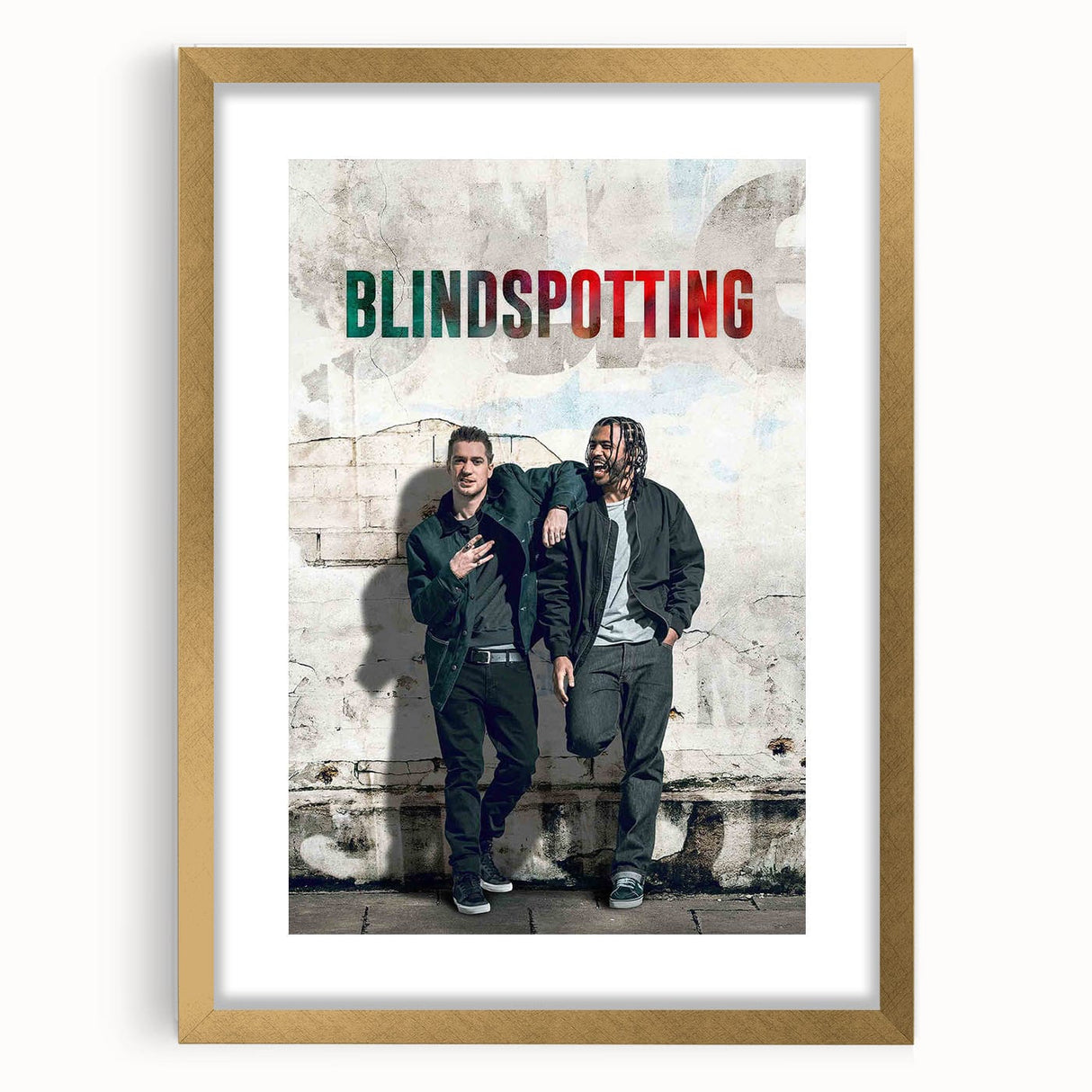 2010s Movie Poster Art - Blindspotting Retro Vintage Film Print