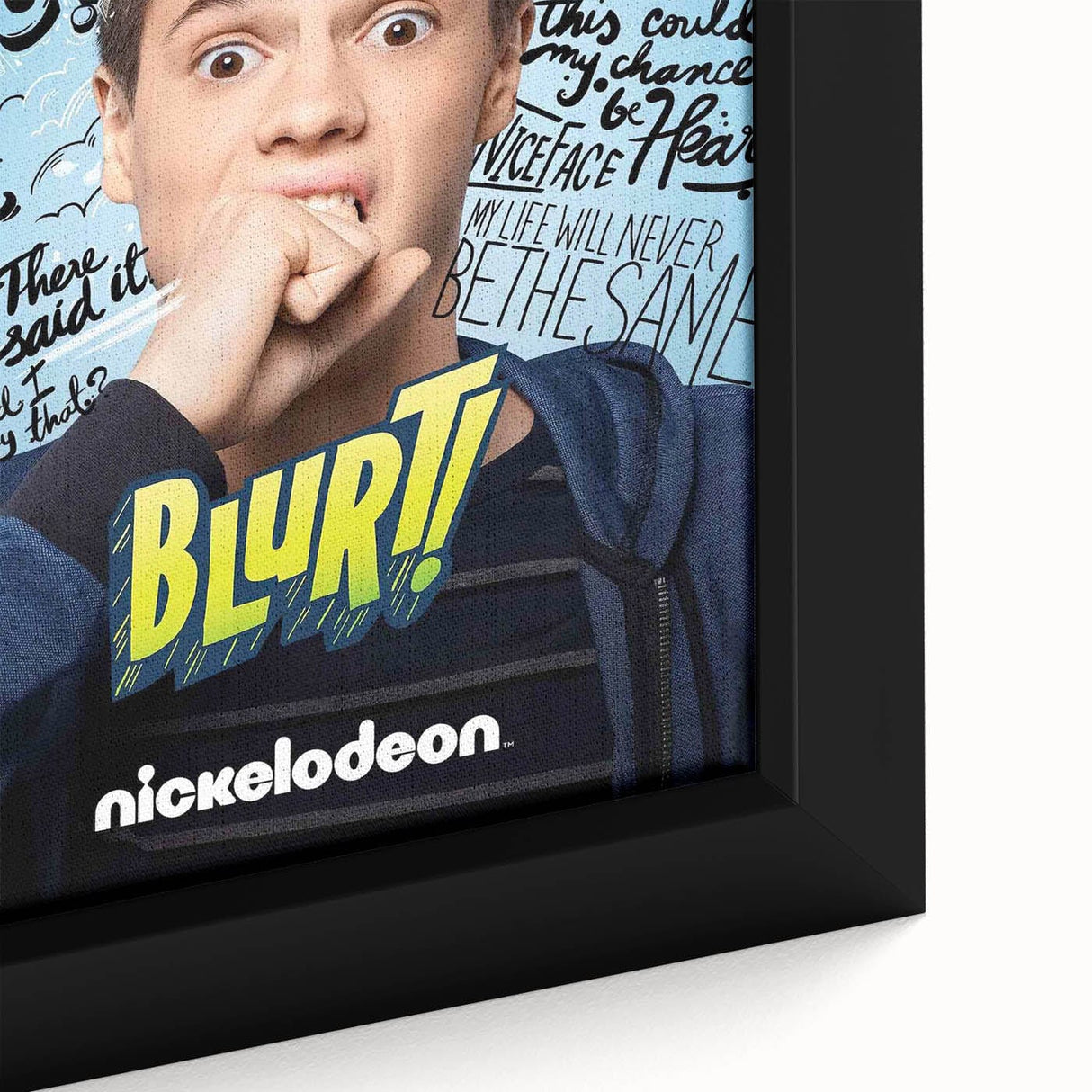2010s Movie Poster Art - Blurt! Retro Vintage Film Print