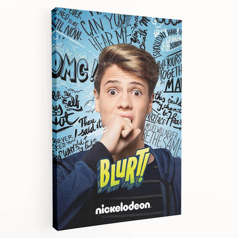2010s Movie Poster Art - Blurt! Retro Vintage Film Print