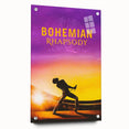 2010s Movie Poster Art - Bohemian Rhapsody Retro Vintage Film Print