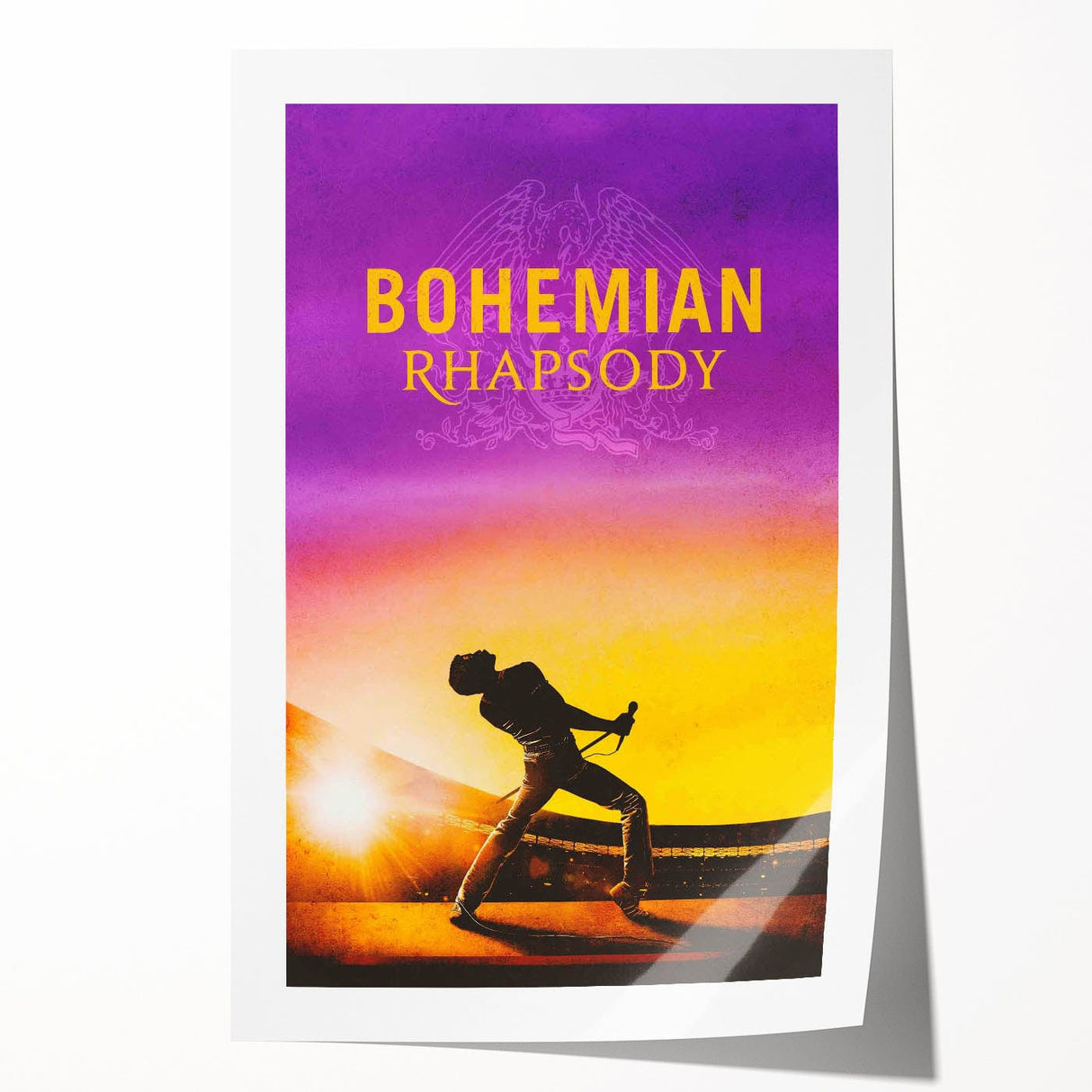 2010s Movie Poster Art - Bohemian Rhapsody Retro Vintage Film Print