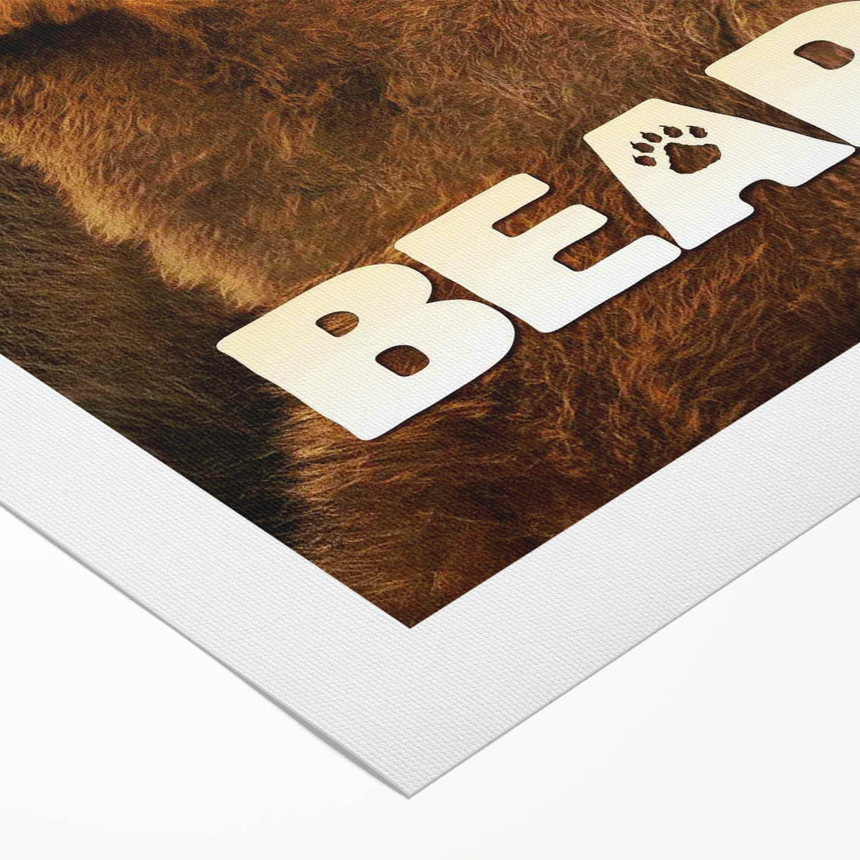 2010s Movie Poster Art – Vintage Bears Documentary Retro Wall Print