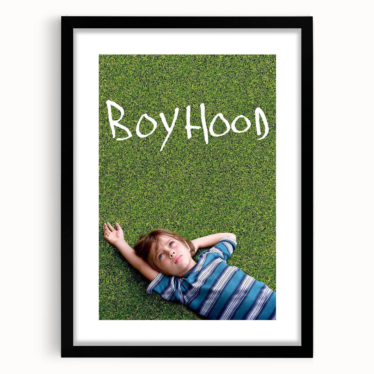 2010s Movie Poster Art - Boyhood Retro Vintage Film Print