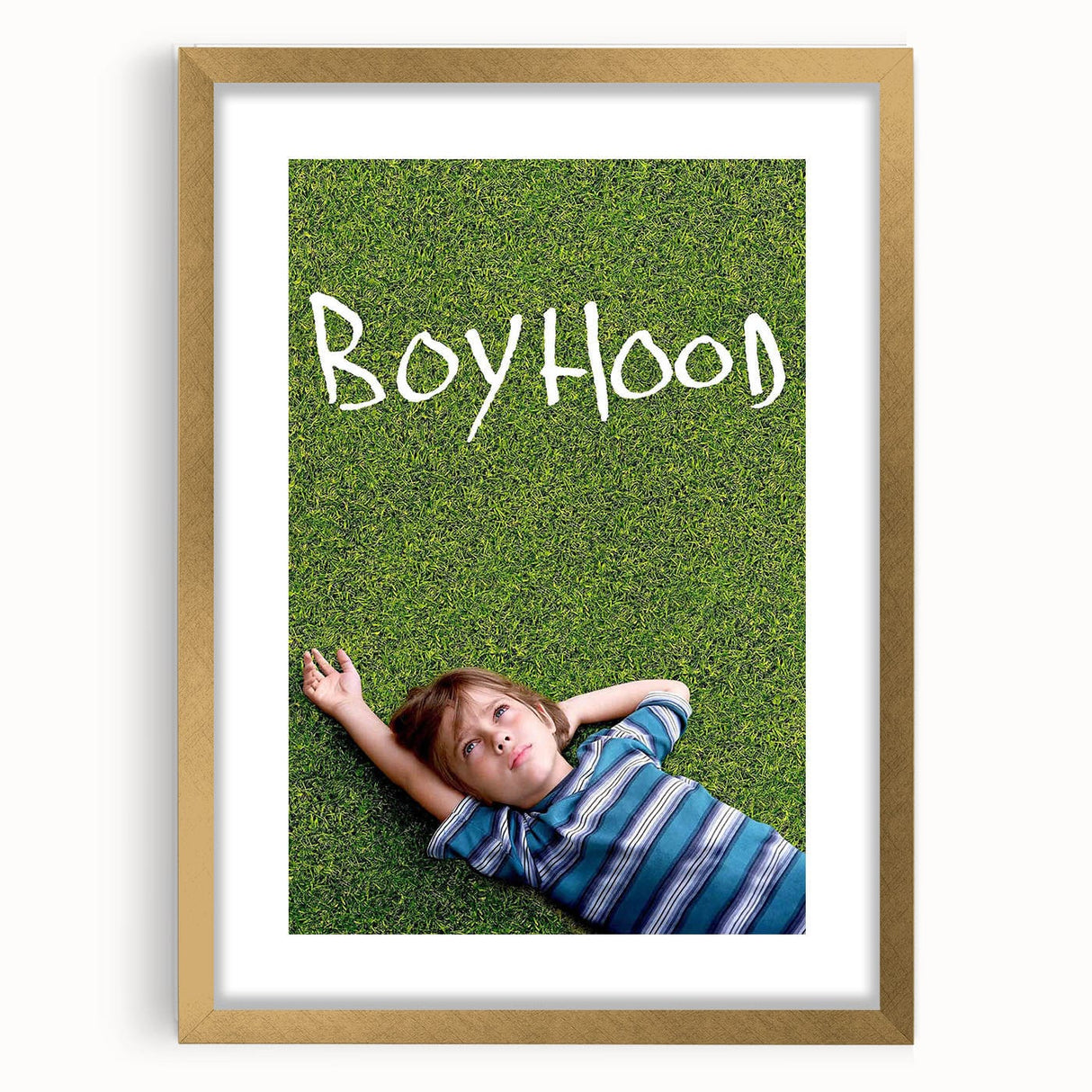 2010s Movie Poster Art - Boyhood Retro Vintage Film Print